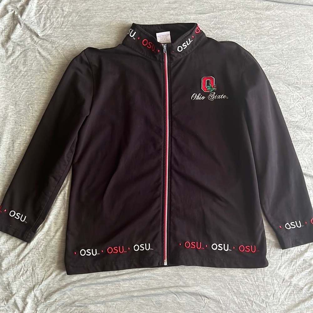 TRENDZ Ohio State Women’s Zip Up Jacket Size XL